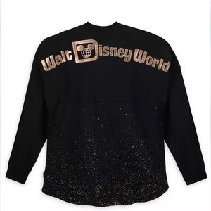 Walt Disney World Belle of the Ball Bronze Metallic Spirit Jersey Black Medium
